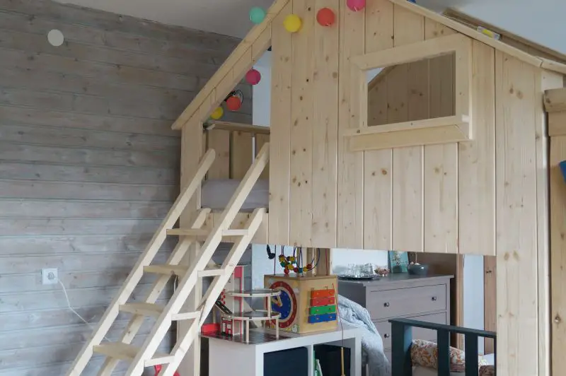 Kinderzimmer Unsere Hausbett Selbst Bauen Schwesternliebe Wir