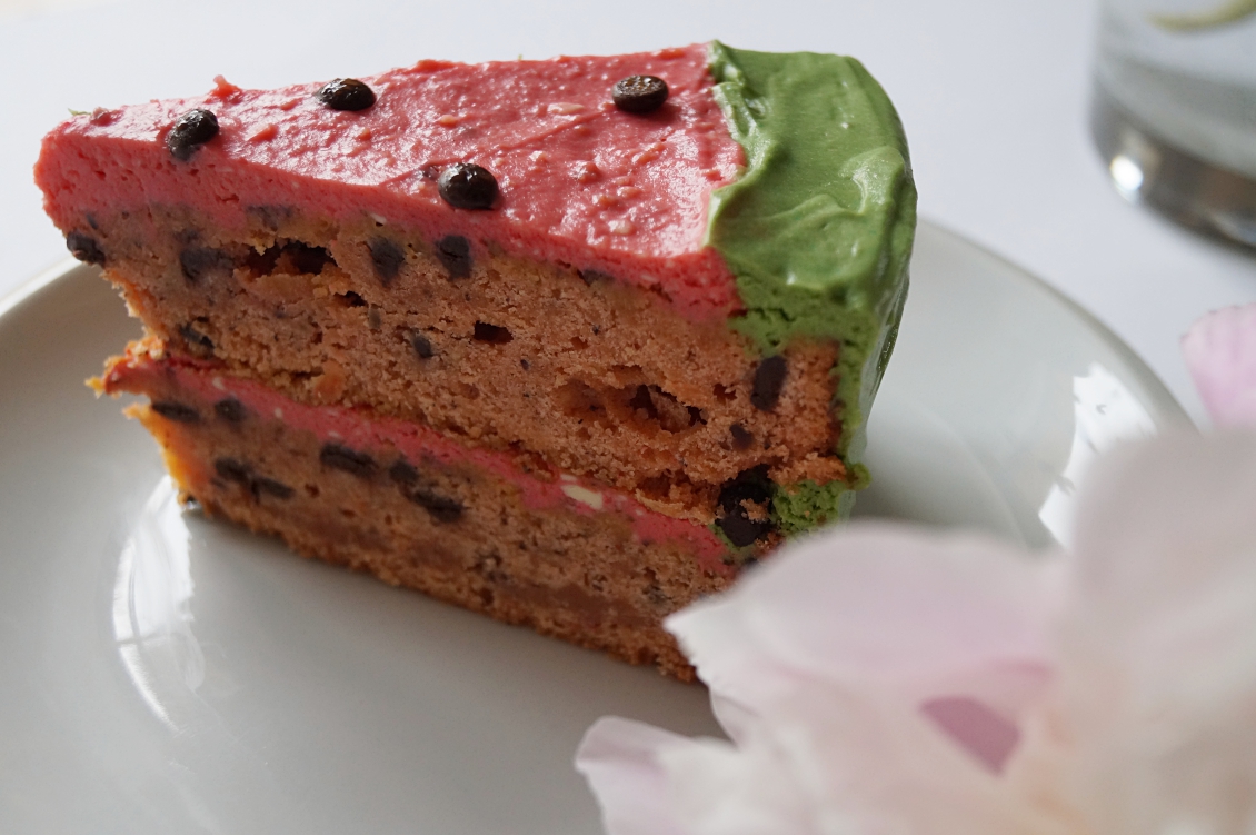 Backen // eine Wassermelonen - Torte für den Kindergeburtstag