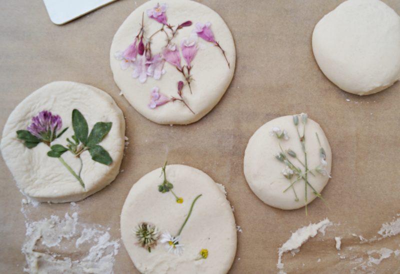 Blumenfreuden // Schönes aus Salzteig mit Kindern basteln ...